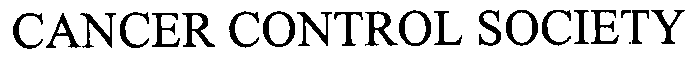 CANCER CONTROL SOCIETY