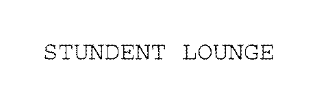 STUNDENT LOUNGE