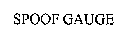 SPOOF GAUGE