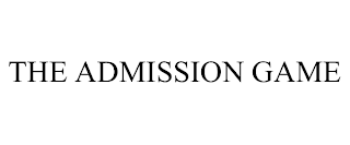 THE ADMISSION GAME