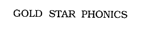 GOLD STAR PHONICS