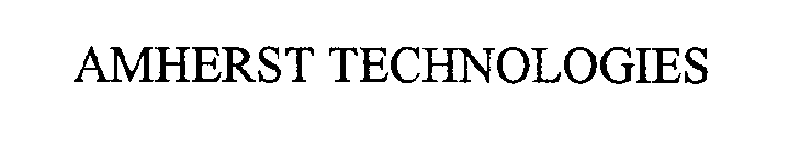 AMHERST TECHNOLOGIES