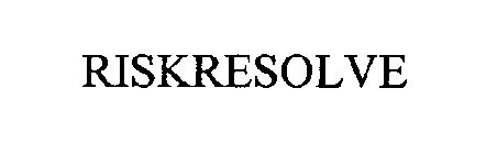 RISKRESOLVE