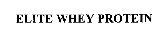 ELITE WHEY PROTEIN