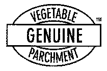 VEGETABLE GENUINE PARCHMENT