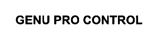 GENU PRO CONTROL