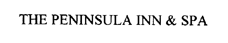 THE PENINSULA INN & SPA