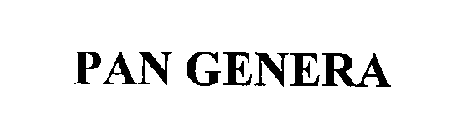 PAN GENERA