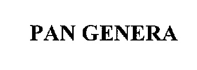 PAN GENERA