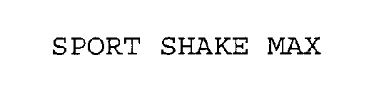 SPORT SHAKE MAX