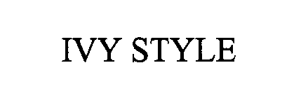 IVY STYLE