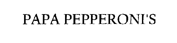 PAPA PEPPERONI'S