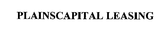 PLAINSCAPITAL LEASING