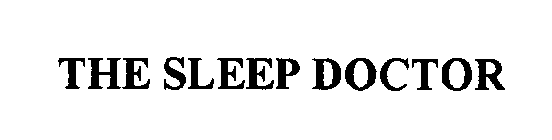 THE SLEEP DOCTOR