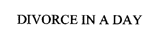 DIVORCE IN A DAY