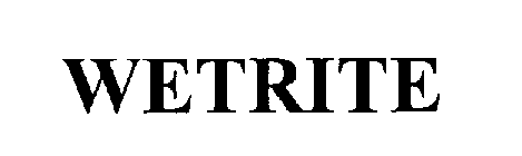 WETRITE