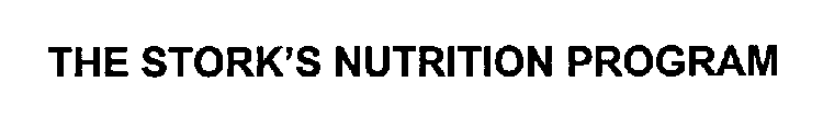 THE STORK'S NUTRITION PROGRAM