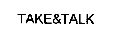 TAKE&TALK