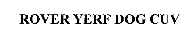 ROVER YERF DOG CUV