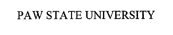 PAW STATE UNIVERSITY