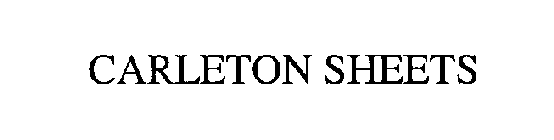 CARLETON SHEETS