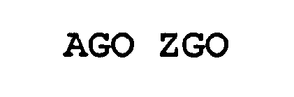 AGO ZGO