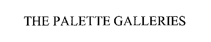 THE PALETTE GALLERIES