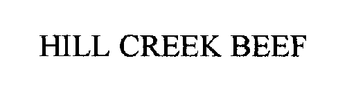 HILL CREEK BEEF