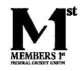 M1ST MEMBERS 1ST FEDERAL CREDIT UNION