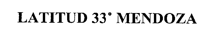 LATITUD 33° MENDOZA