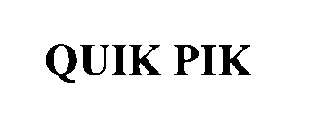 QUIK PIK