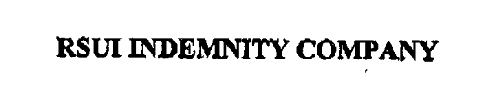 RSUI INDEMNITY COMPANY