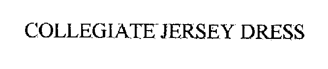 COLLEGIATE JERSEY DRESS