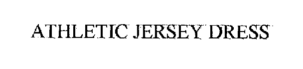 ATHLETIC JERSEY DRESS