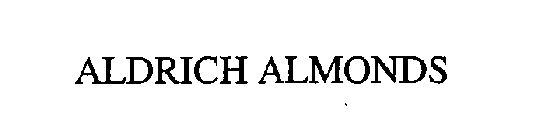 ALDRICH ALMONDS