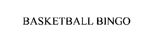 BASKETBALL BINGO