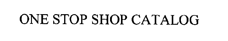 ONE STOP SHOP CATALOG