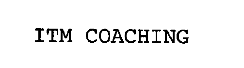 ITM COACHING