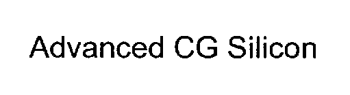 ADVANCED CG SILICON