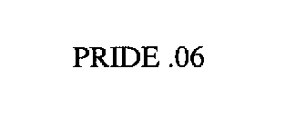 PRIDE .06