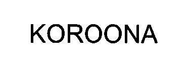 KOROONA
