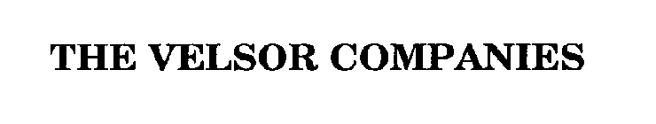THE VELSOR COMPANIES