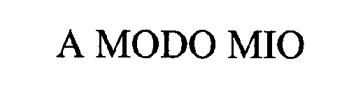 A MODO MIO