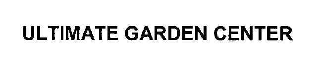 ULTIMATE GARDEN CENTER