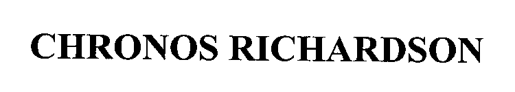 CHRONOS RICHARDSON