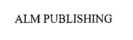 ALM PUBLISHING