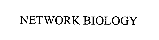 NETWORK BIOLOGY
