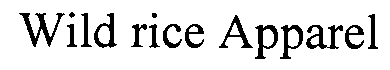WILD RICE APPAREL