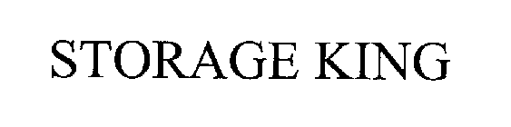 STORAGE KING