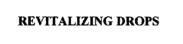 REVITALIZING DROPS